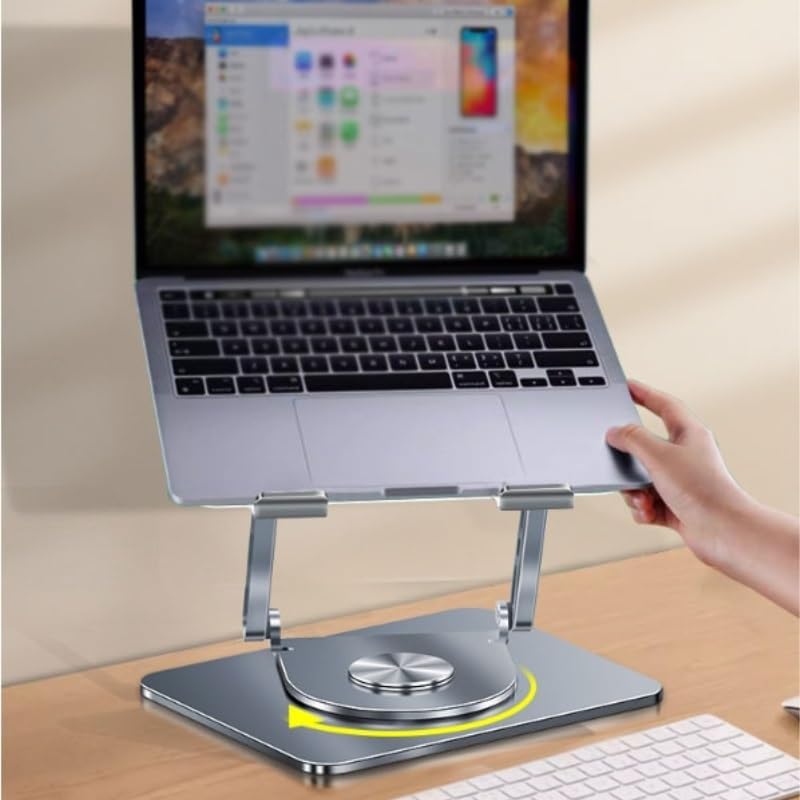 360 Degrees Book Stand Carbon Steel Reading Rack Folding Holder