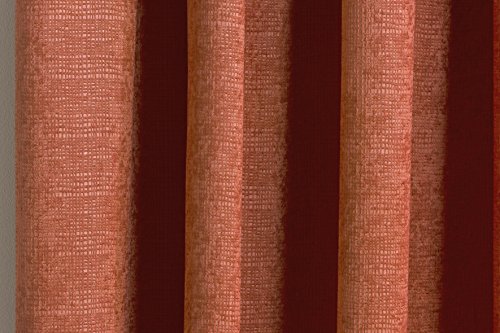 Enhanced Living Matrix Orange Curtains for Living Room, 90x54 inch (229x137 cm) - Image 4