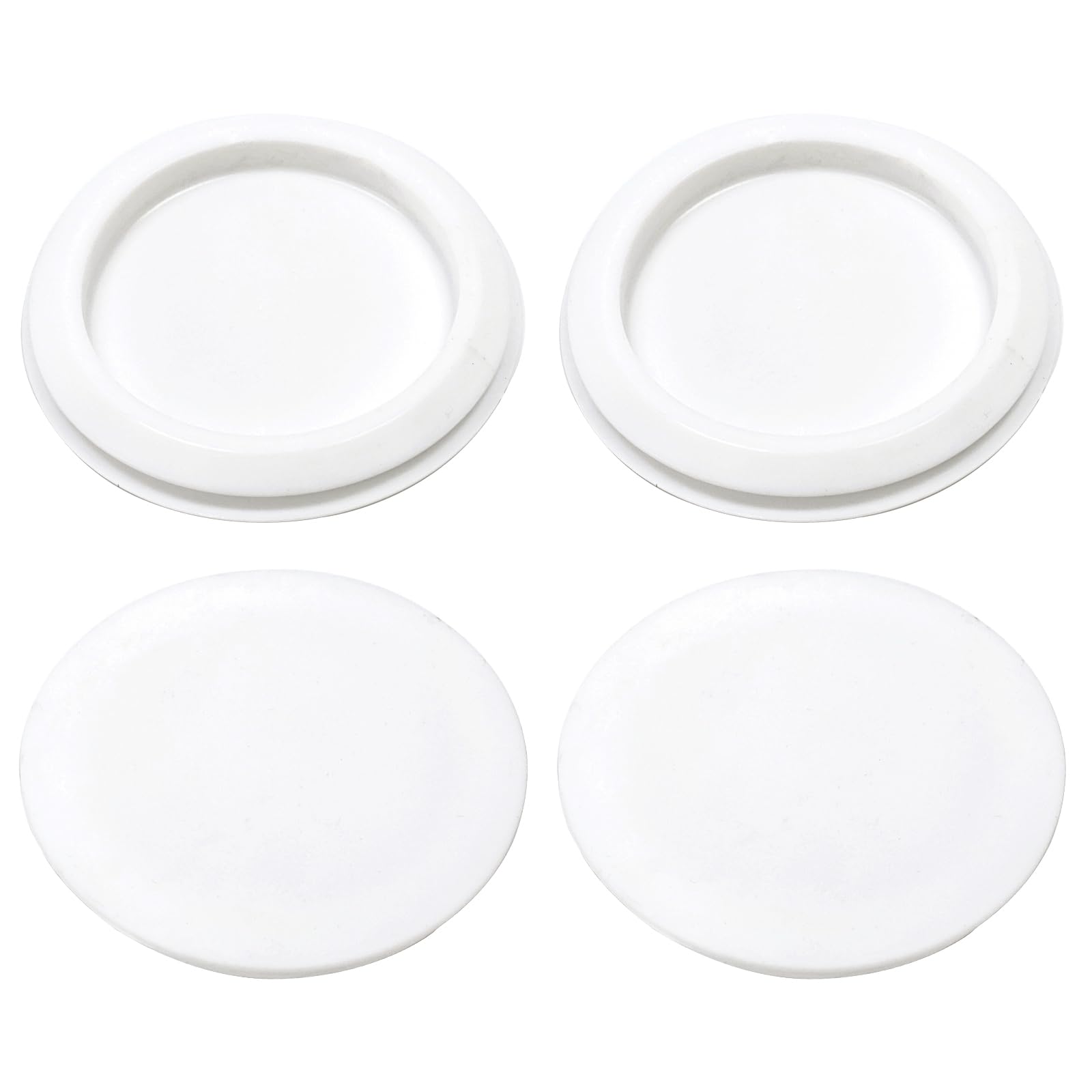 4 Pcs 60 mm Silicone Rubber Plugs for 60 mm (2-3/8") Round Holes