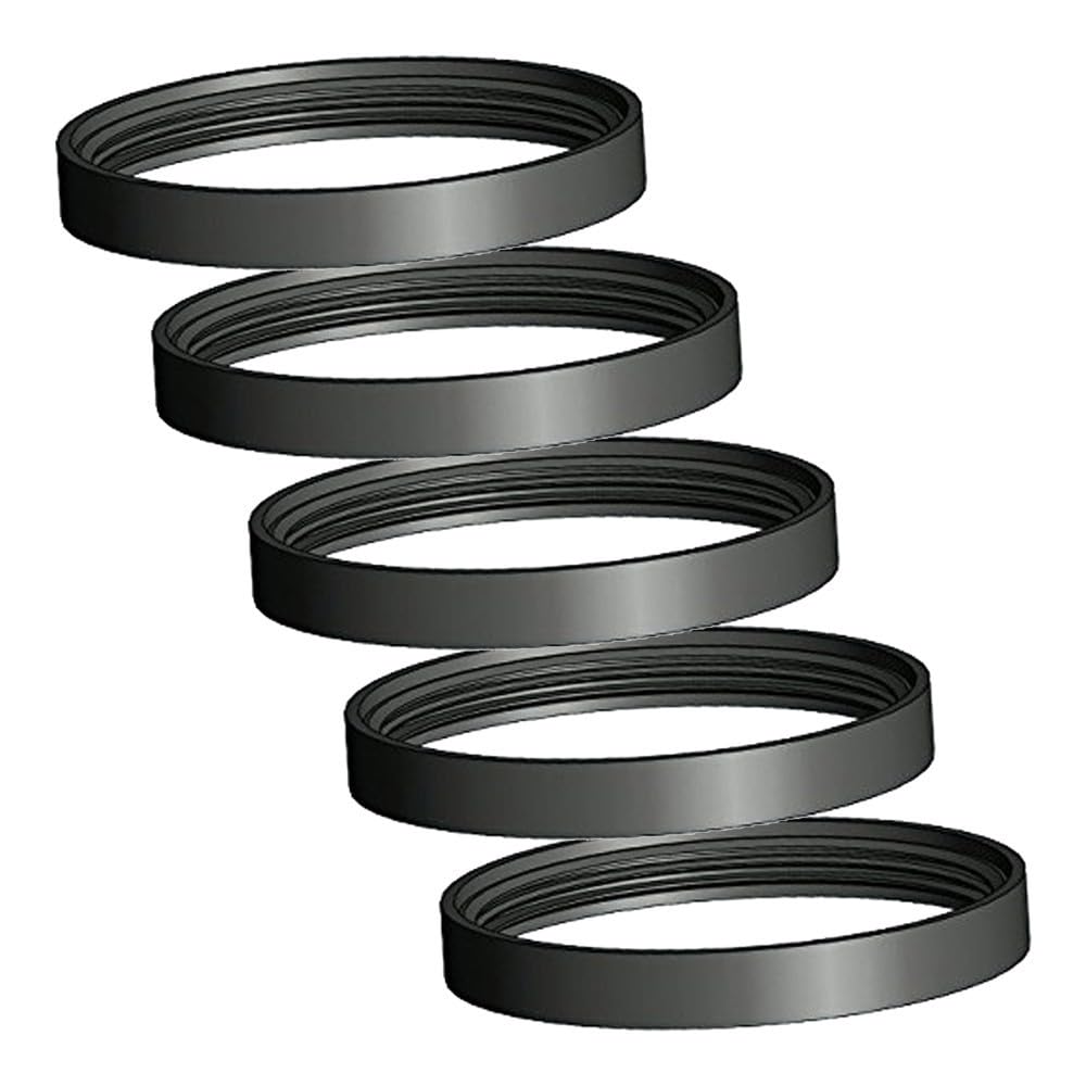 Lot de 5 Joints en Silicone ∅ 150 mm pour poêle Haute température