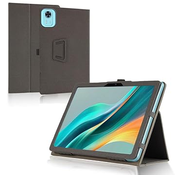 YKWXSC Cover per DOOGEE T36 Tablet 12 Pollici, Sottile Folio Supporto Protettiva Tablet Custodia Cover per DOOGEE T36 Tablet 12 Pollici, Nero