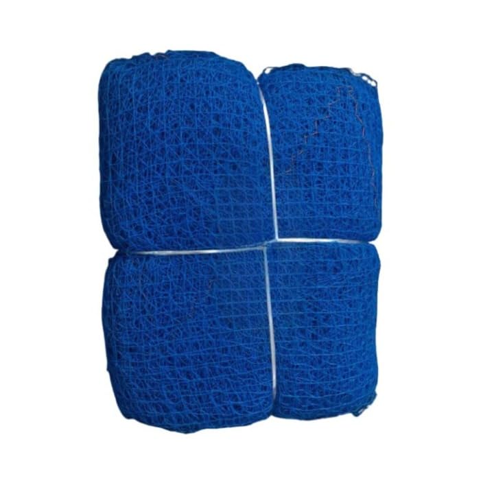 Sports Nets Cricket Batting Practice Net Regular Training Netting for Outdoor Backyard Ground Sports (1.5mm Thickness) (Blue, 10X50 FT)