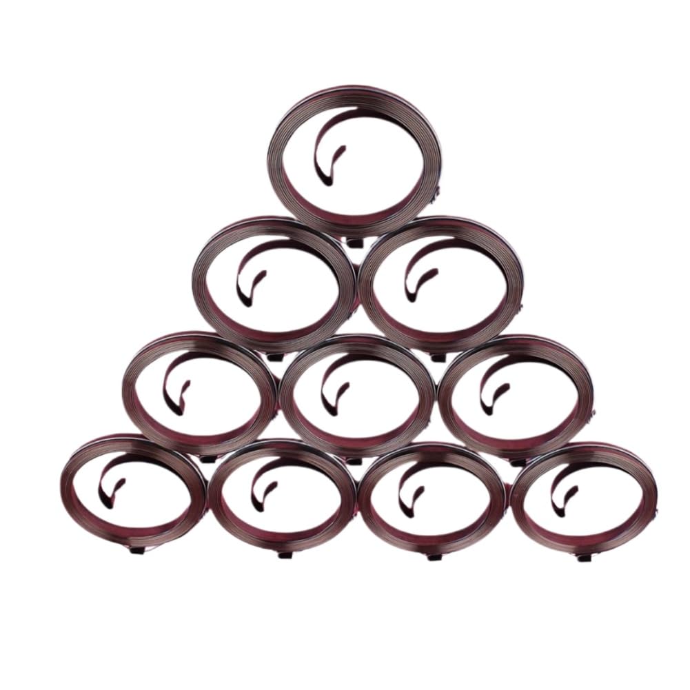 10 Pezzi di avviamento a Strappo a Strappo Primavera 28442-ZH8-003 Compatibile con Accessorio di Alimentazione da Giardino per Tosaerba GX160 GX200