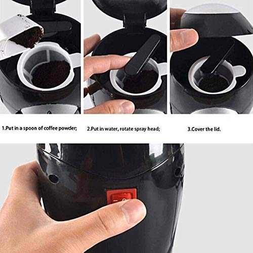 Kaffeemaschine Kaffeemaschine Edelstahl Programmierbare Einstellung Leiser Betrieb Tropfkaffeemaschine mit Kaffeekanne… – Bild 6