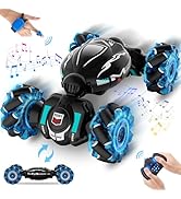 Fosgoit RC Cars, Gesture Sensing Stunt Car Toys for Boys Girls 6-12 Year Old, 2.4Ghz 4WD Hand Rem...