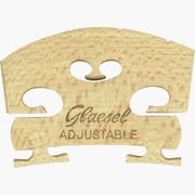 Glaesel Self Adjusting Violin Bridge 1/2 High