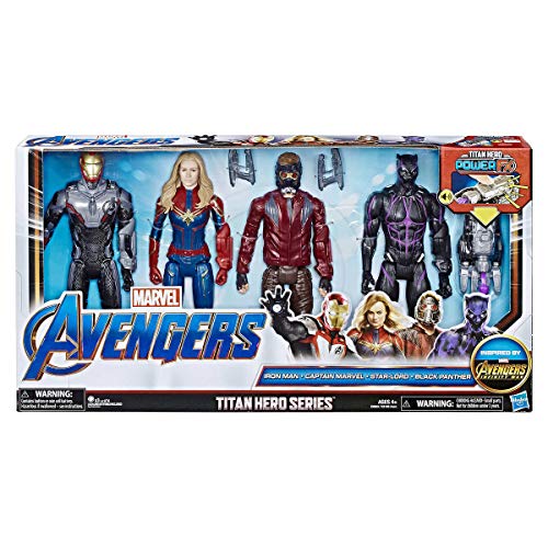 Image of Marvel Avengers Titan Hero Series Power FX Set of Four Action Figures, E6903