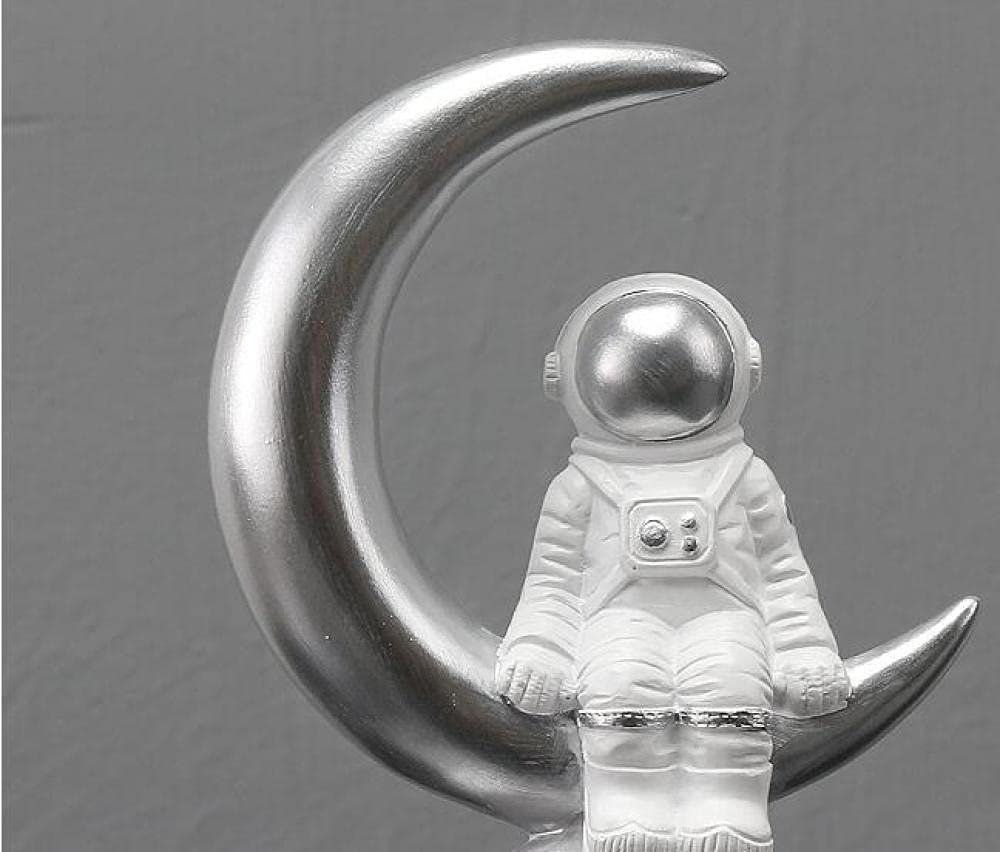 Decoración De Figuras Astronauta Resina Estatua Escultura Artesanía Estatuillas Decoración