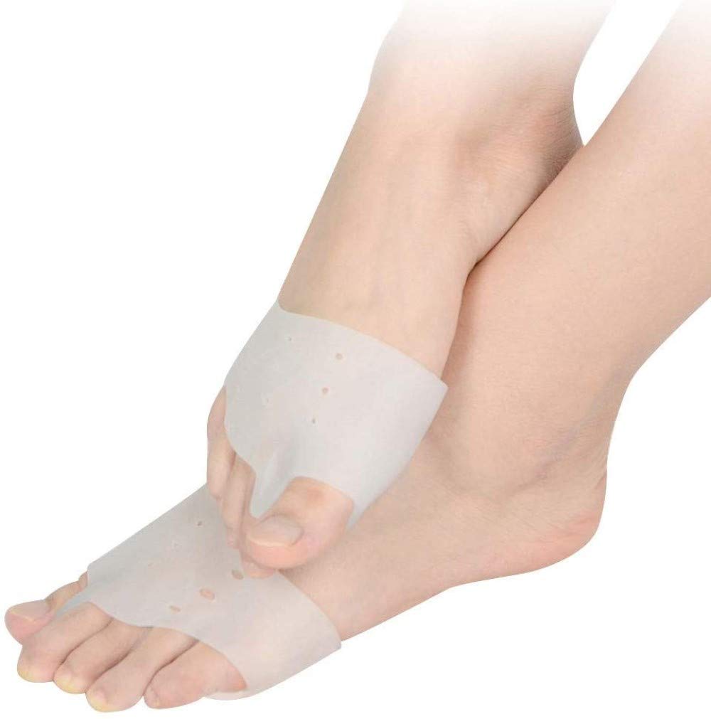 PEDIMEND PAD na przód stopy do łagodzenia bólu neuroma (5 par – 10 szt.) – ulga w bólu brzucha – poduszka do przodu stopy i paluks koślawego duży spacer na palce – unisex – pielęgnacja stóp