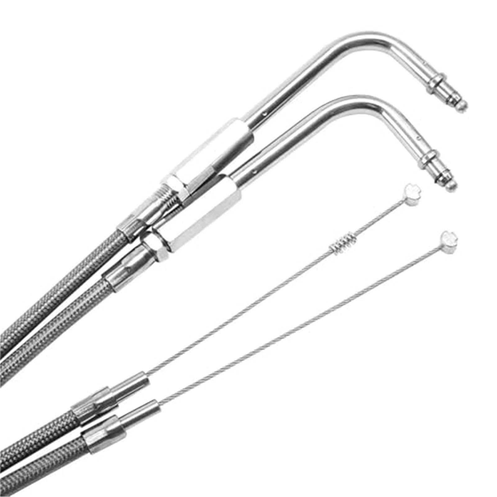 Cable de acelerador acero inoxidable 90 cm para Harley