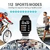 Smart Watches for Men Women (Answer/Make Calls), 1.85" Touchscreen Fitness Watch with Heart Rate/Sleep Monitor/Pedometer,110+ Sport Modes Fitness Tracker, IP68 Waterproof Smartwatch for Android iOS #1
