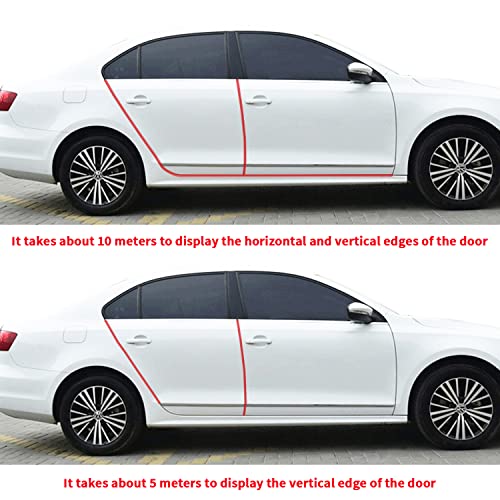 Boltry 32.8Ft Car Door Edge Guards,U Shape Edge Trim Rubber Anti-Collision Seal Protector Fit For Most Universal Vehicle (Black) #TOP4