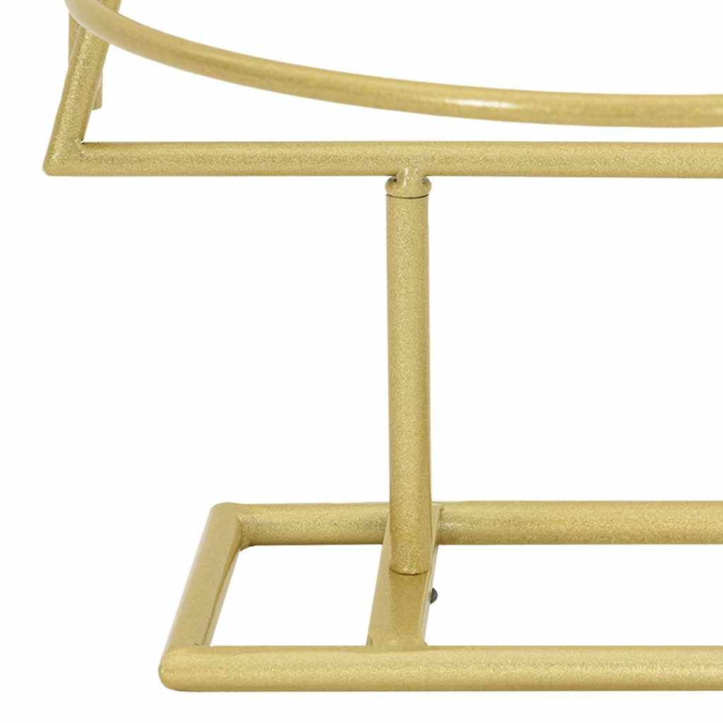 Decorazione per albero di Natale in metallo con supporto in acciaio per una moderna decorazione natalizia fai da te, in metallo nero, 90 cm