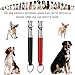 Qubccum 2 Pack Ultrasonic Dog Whistle, Dog Whistle to Stop Barking, Adjustable Frequencies Ultrasonic Training Tools with Free Lanyard Strap, Long Range Silent Dog Whistle for Recall Training