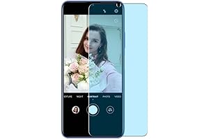 Puccy iPhone 12 Pro Max 3 Pack Anti Blue Light Screen Protector,...