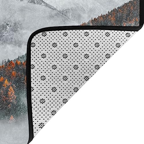 Tapis antidérapant en mousse de salon rembourré pour décoration - 4
