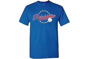 Team Vintage Style Men's Philly T-Shirt for Baseball Diehards