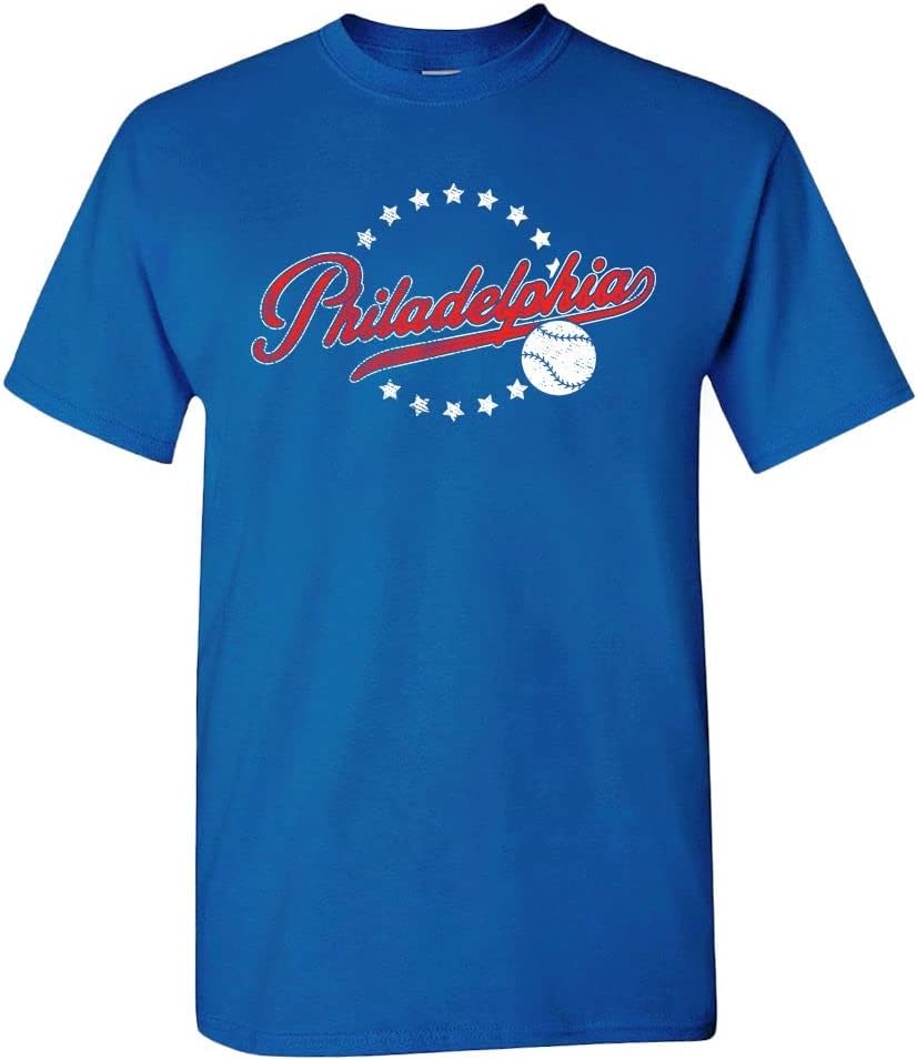 Team Vintage Style Men's T-Shirt for Baseball Fans