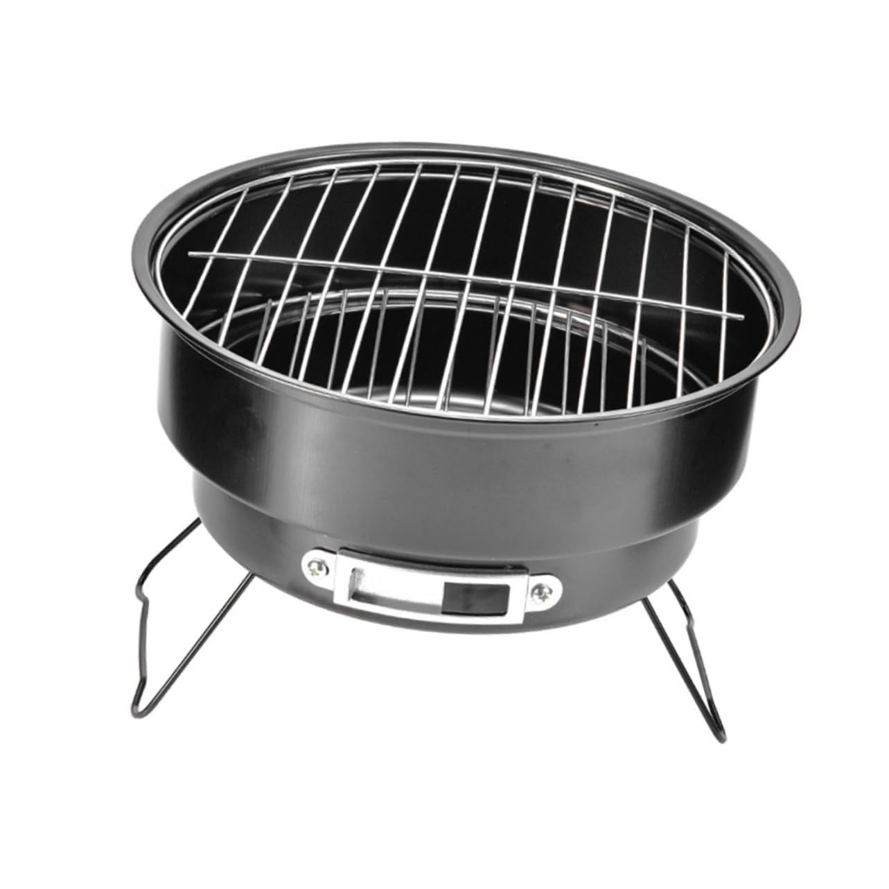 Barbecue rond extérieur Gatuida, réchaud portable compact pour jardin
