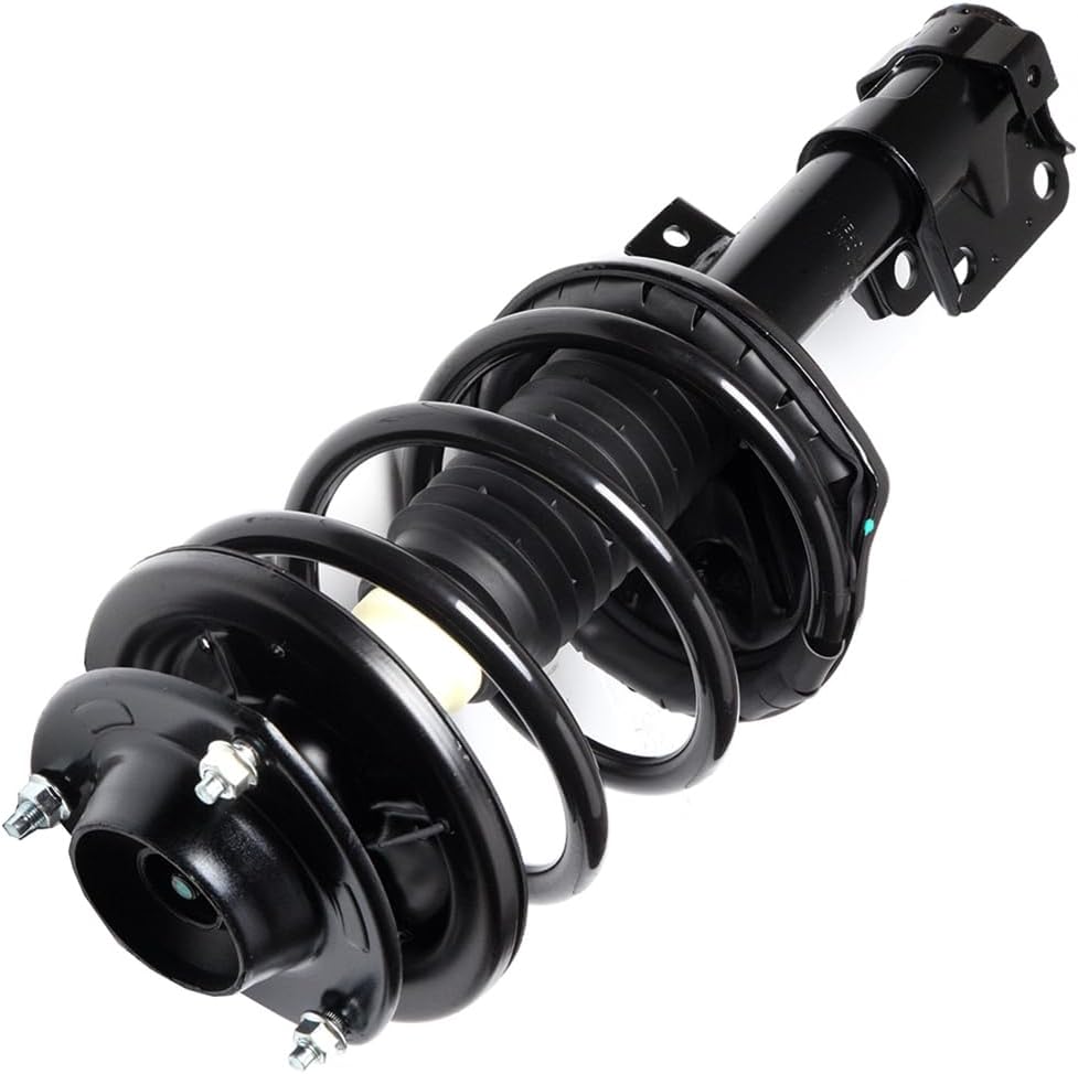 Struts Shock suspension kit for Mitsubishi Eclipse 2000 2001 2002 2003 2004 2005 for Mitsubishi Eclipse Front and Rear Struts Stabilizer Bar Link Kit Steering Rack Boot Tie Rod End, 12 Pcs