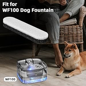 Dog Water Fountain 256oz2gallon8l Large Automatic Pet Water Dispenser Cat Water Fountain Dog Water Bowl Dispenser with Cleaning Tool  Replacement Filters for Sl Dogs and Multipet filters  Cucciolini Doodles Dog water fountain 256oz2gallon8l large automatic pet water dispenser cat water fountain dog water bowl dispenser with cleaning tool  replacement filters for s l dogs and multi pet filters   cucciolini doodles