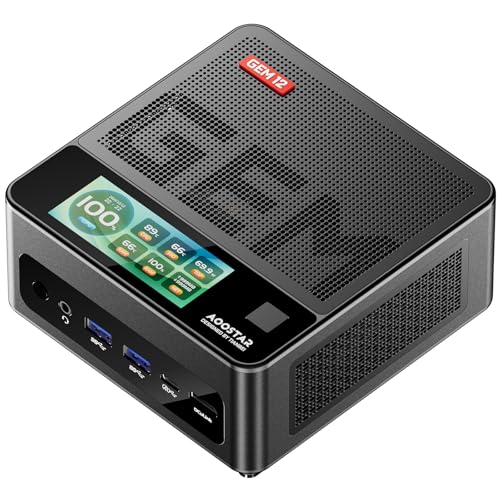 AOOSTAR GEM12 MAX ミニPC Ryzen 7 8845HS Amazon.co.jp: AOOSTAR GEM12 Pro MAX ミニPC Ryzen 7 8845HS 32GB