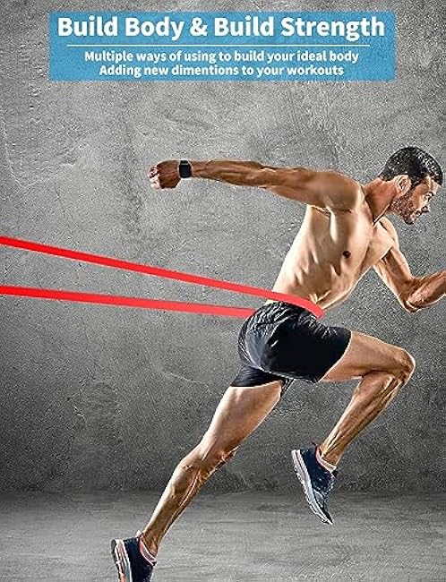 Resistance Bands, Pull Up Bands, Exercise Workout Bands for Working Out, Pull Up Assistance Bands Set for Men & Women, Body Stretching, Physical Therapy, Muscle Training