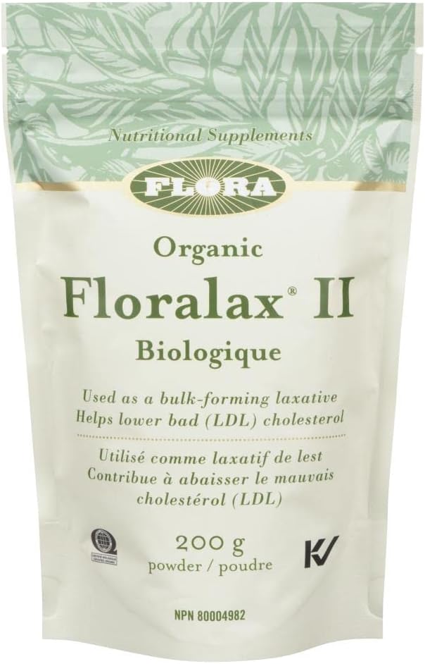 Flora Health Floralax II Powder Natural Laxative Gentle, Effective