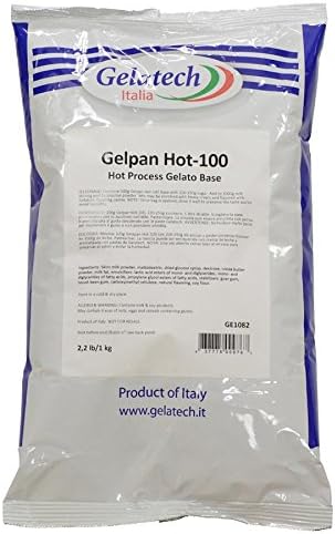 Gelpan Hot-100 - Hot Process Gelato Base - 1 bag - 2.2 lbs