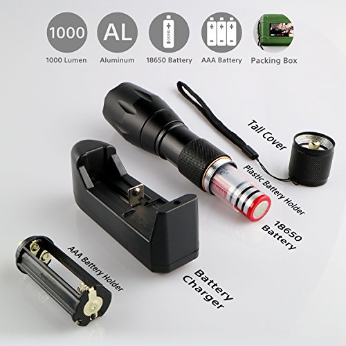 image for BESTSUN LED Tactical Flashlight, High Lumen Portable Ultra Bright Hand