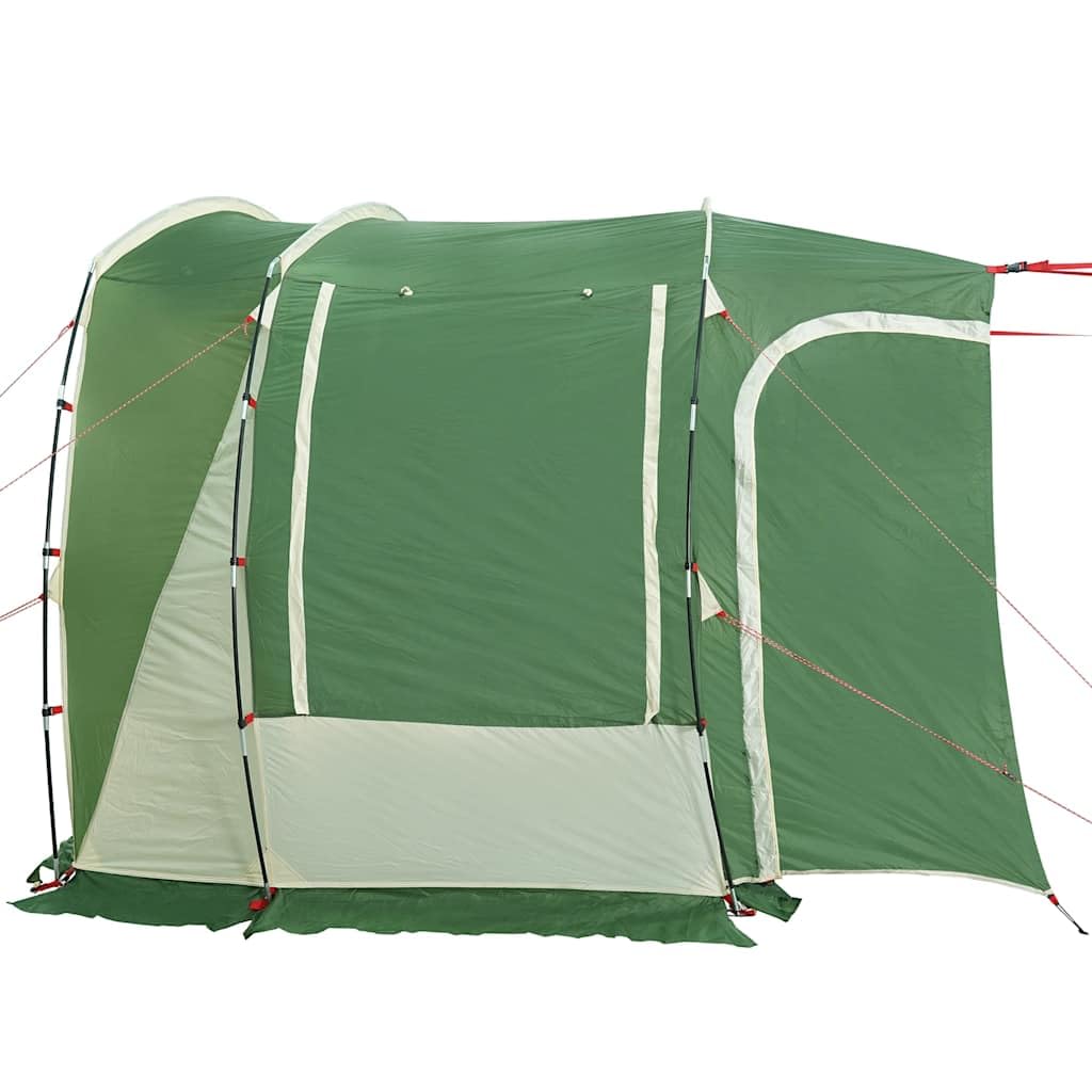 Tenda da Auto Impermeabile 4 Persone, Verde con Rivestimento PU 185T, Design Antivento, per Campeggio e Viaggi, Facile Montaggio, 300 x 185 x 200 cm