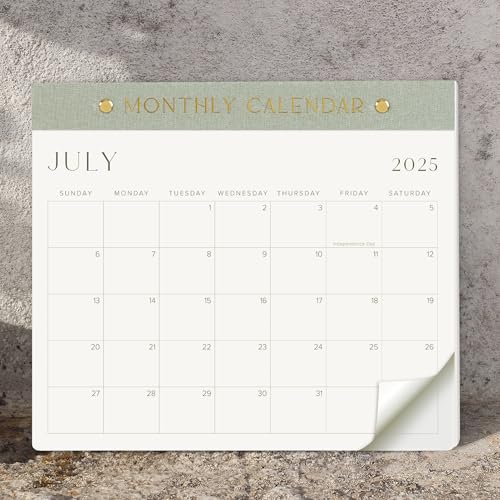 Beautiful 2025-2026 Magnetic Fridge Calendar - Runs From July 202...