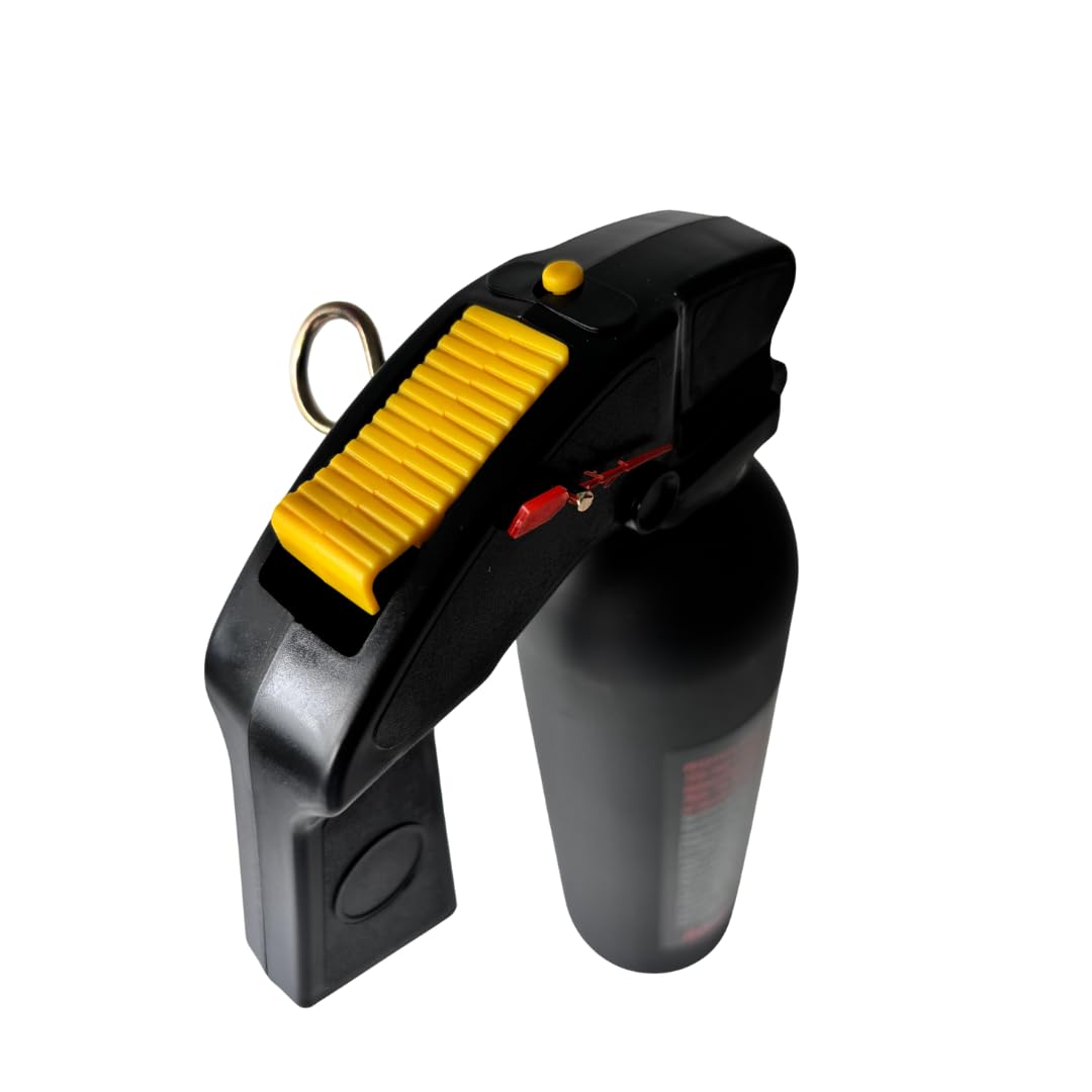 OC 5000 Pfefferspray Mega – 400 ml – Weitstrahl – SSG-9 – Extra stark – Reichweite bis 7 m – zur Tierabwehr – Made in Germany - SomosTrade