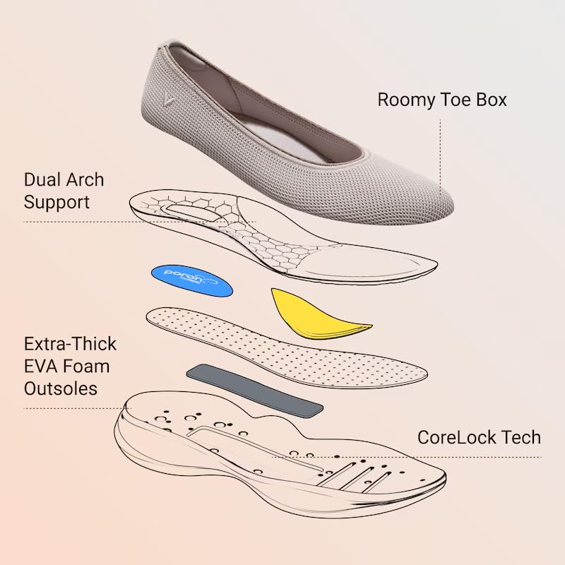Image of VIVAIA Women's Izabel Comfortable Round Toe Flat Shoes
