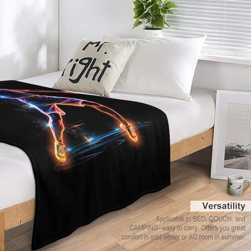 Couverture chaude et confortable basket 3D lavable en machine - 7