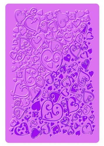 DTM-Accesorios FImo, placa de textura, diseño de corazones