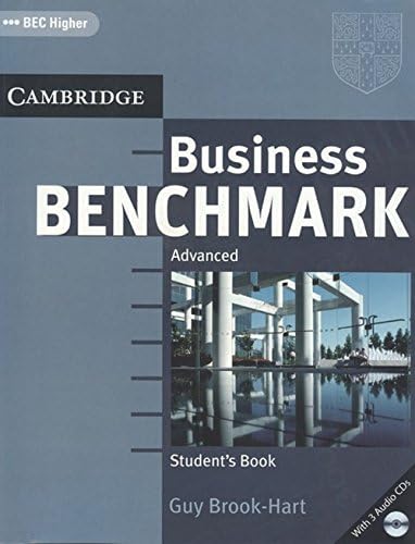 BUSINESS BENCHMARK ADVANCED STUDENTS BOOK W/3ACDSBEC HIGHER ED. (SOUTH ASIAN ED.)