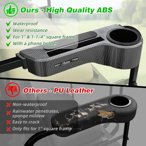 Roykaw Rear Armrest with Cup Holder