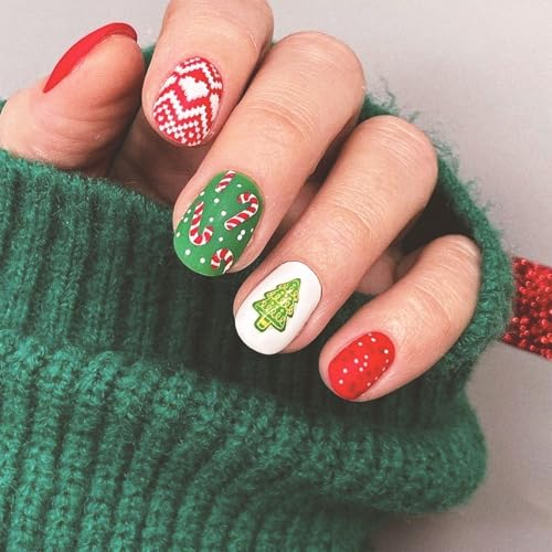 30 Candy Cane Nails That'll Make Your Manicure the Sweetest of the Season 8 N/A