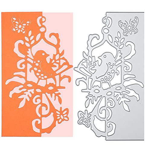image for Patelai 6 Pcs Die Cuts for Card Making Metal Die Cut Flower Butterfly 