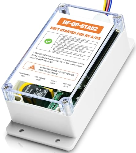 Wodli Soft Start Kit for RV Air Conditioner, HVAC Soft Start Kit for RV, Van, Camper, Trailer Air Conditioner, Easy Start an A/C & Electrical Appliances with a Small Generator