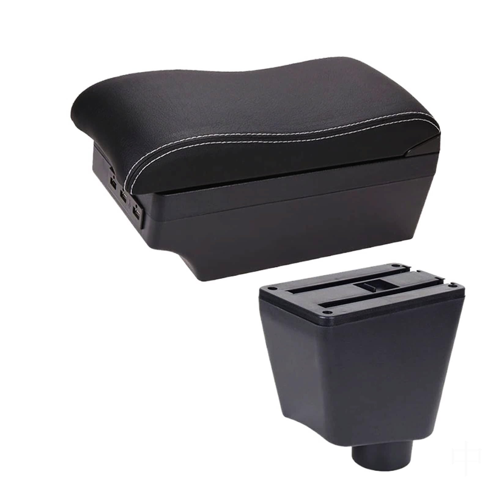 Centre Console For Clio III IV 2005-2019 Car Armrest Storage For Box with Ashtray and Curved