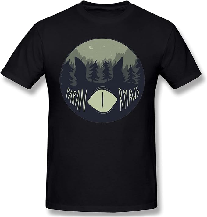 Fiuhsyct Men's Lord Huron Fashion TShirts Short Sleeve Tee Black