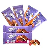 Milka Choco Jaffa Mix Box 6 Stück, 3 Sorten (844g)