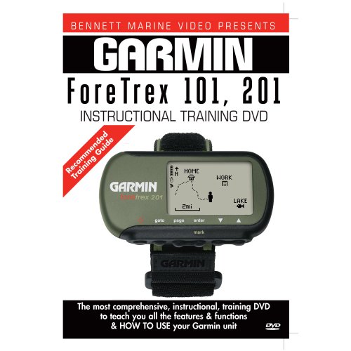 DVD Garmin ForeTrex 101, 201 Instructional Training DVD