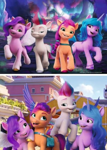 Puzzles 2x24 pièces : My Little Pony : Amitié entre poneys Ravensburger France - vue 7