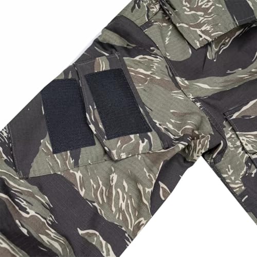 Camisa de estilo militar confeccionada en algodón y fibra S 5
