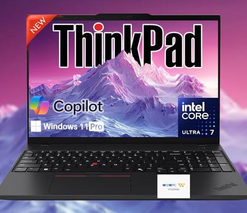 Lenovo 2025 ThinkPad E16 Gen 2 Business Laptop, Intel Core Ultra 7 155U (>i7-13700H), 32GB DDR5 RAM, 1TB SSD, 16