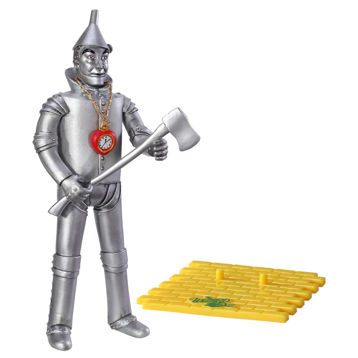 The Noble Collection Wizard of Oz Tin Man Bendyfigs Action Figure