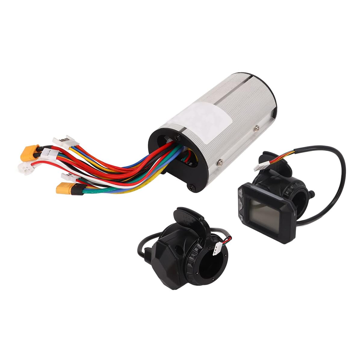 Laroal Brush Motor Controller for Electric Scooter E Bike 350W 36V 12A Brushless Controller Kit